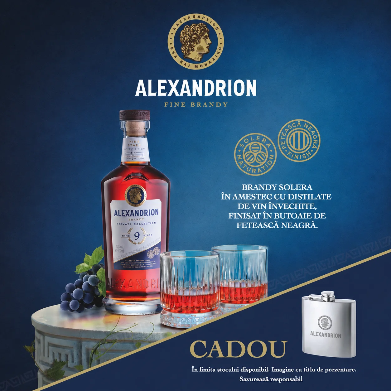 Buy and win Alexandrion 9*